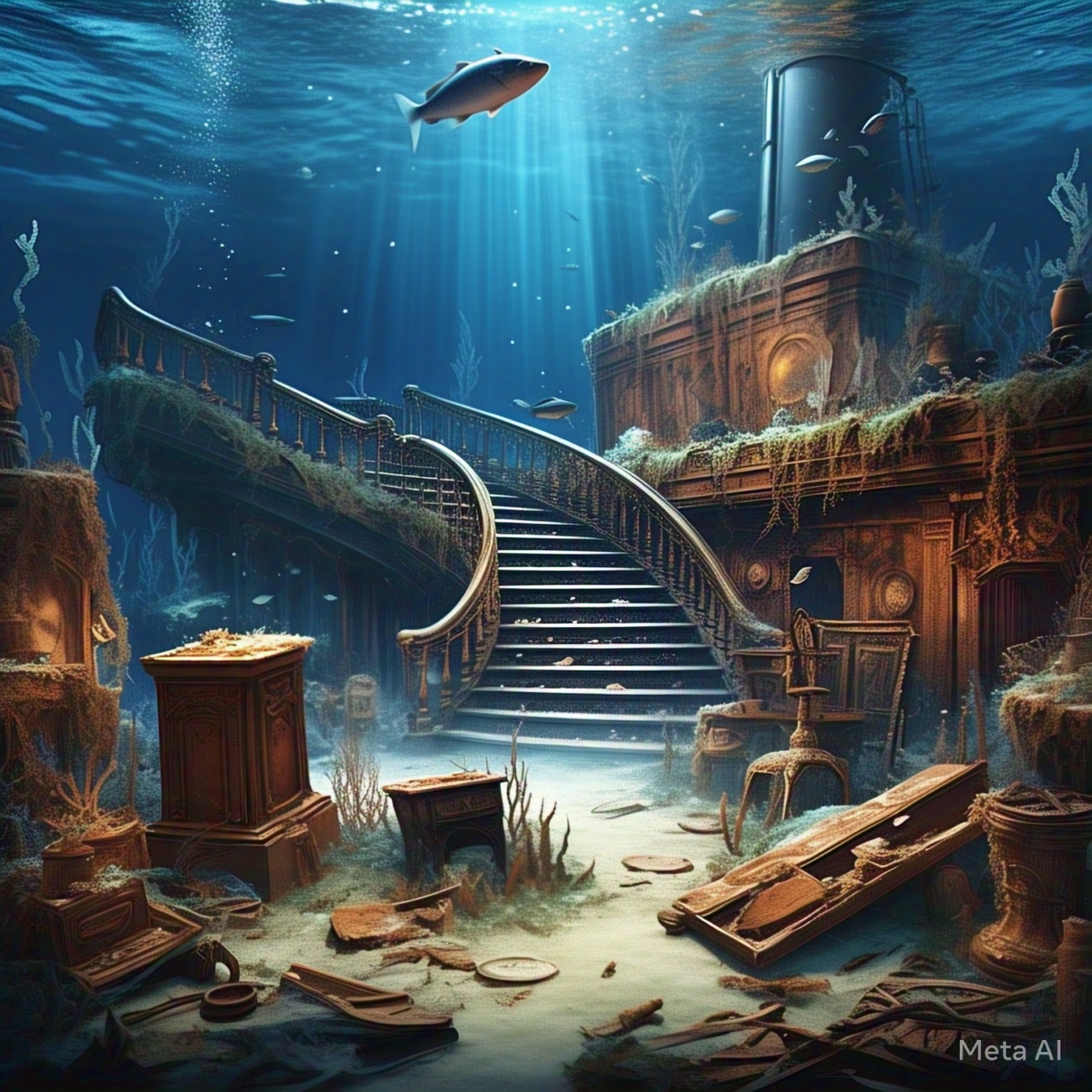 The wreck of the Titanic